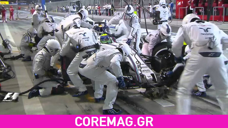 Άλλαξαν τα ελαστικά σε 2,27 δευτερόλεπτα